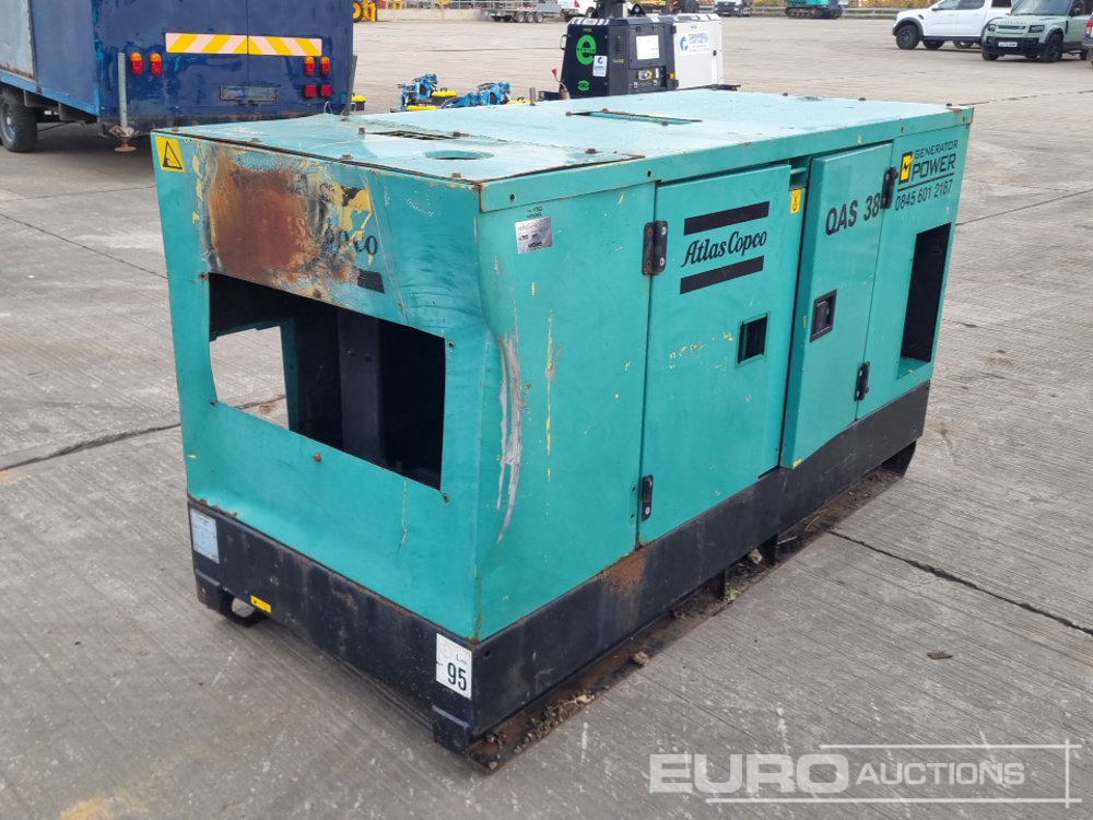 Atlas Copco QAS 38 - Електрогенератор: снимка 5 Atlas Copco QAS 38 - Електрогенератор: снимка 5
