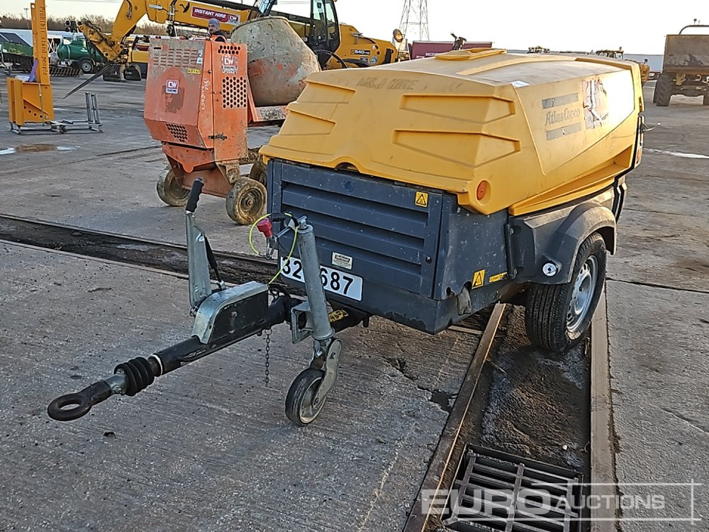 Atlas Copco XAS67 - Компресор за въздух: снимка 3 Atlas Copco XAS67 - Компресор за въздух: снимка 3
