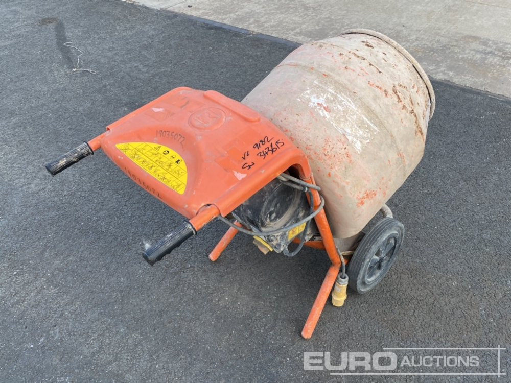 Belle Minimix 150 110 Volt Cement Mixer - Бетонобъркачка: снимка 3 Belle Minimix 150 110 Volt Cement Mixer - Бетонобъркачка: снимка 3