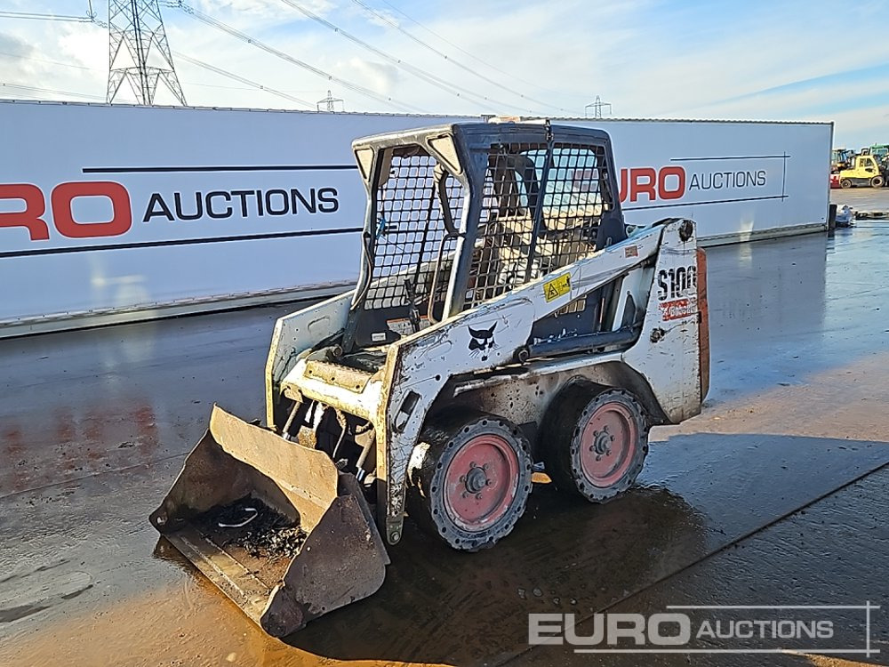 Bobcat S100 - Мини челен товарач: снимка 1 Bobcat S100 - Мини челен товарач: снимка 1