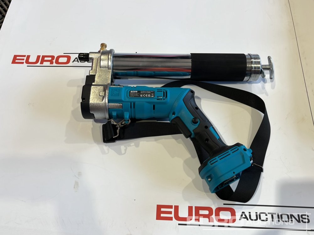 Оборудване за гаражи/ Работилници Boss 21 Volt Lithium Battery Cordless Grease Gun, 2 Batteries, Charger, Case, Shoulder Strap, Extension Pieces and Fittings: снимка 10
