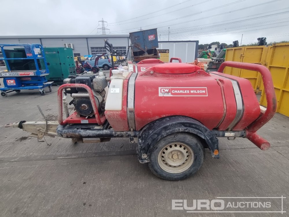 Brendon Bowsers Sngle Axle Plastic Water Bowser, Yanmar Pressure Washer - Водоструйка: снимка 2 Brendon Bowsers Sngle Axle Plastic Water Bowser, Yanmar Pressure Washer - Водоструйка: снимка 2