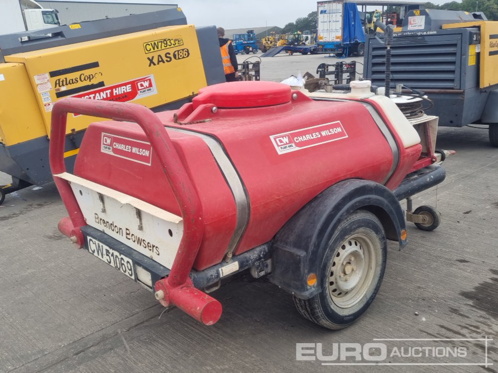 Brendon Bowsers Sngle Axle Plastic Water Bowser, Yanmar Pressure Washer - Водоструйка: снимка 5 Brendon Bowsers Sngle Axle Plastic Water Bowser, Yanmar Pressure Washer - Водоструйка: снимка 5