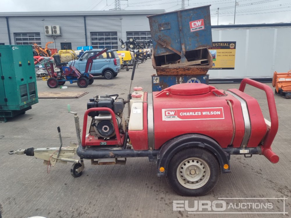 Brendon Bowsers Sngle Axle Plastic Water Bowser, Yanmar Pressure Washer - Водоструйка: снимка 2 Brendon Bowsers Sngle Axle Plastic Water Bowser, Yanmar Pressure Washer - Водоструйка: снимка 2