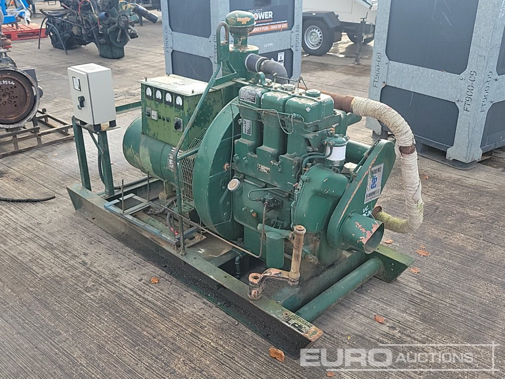 Brush 25kVA Skid Mounted Generator, Lister Engine - Електрогенератор: снимка 1 Brush 25kVA Skid Mounted Generator, Lister Engine - Електрогенератор: снимка 1