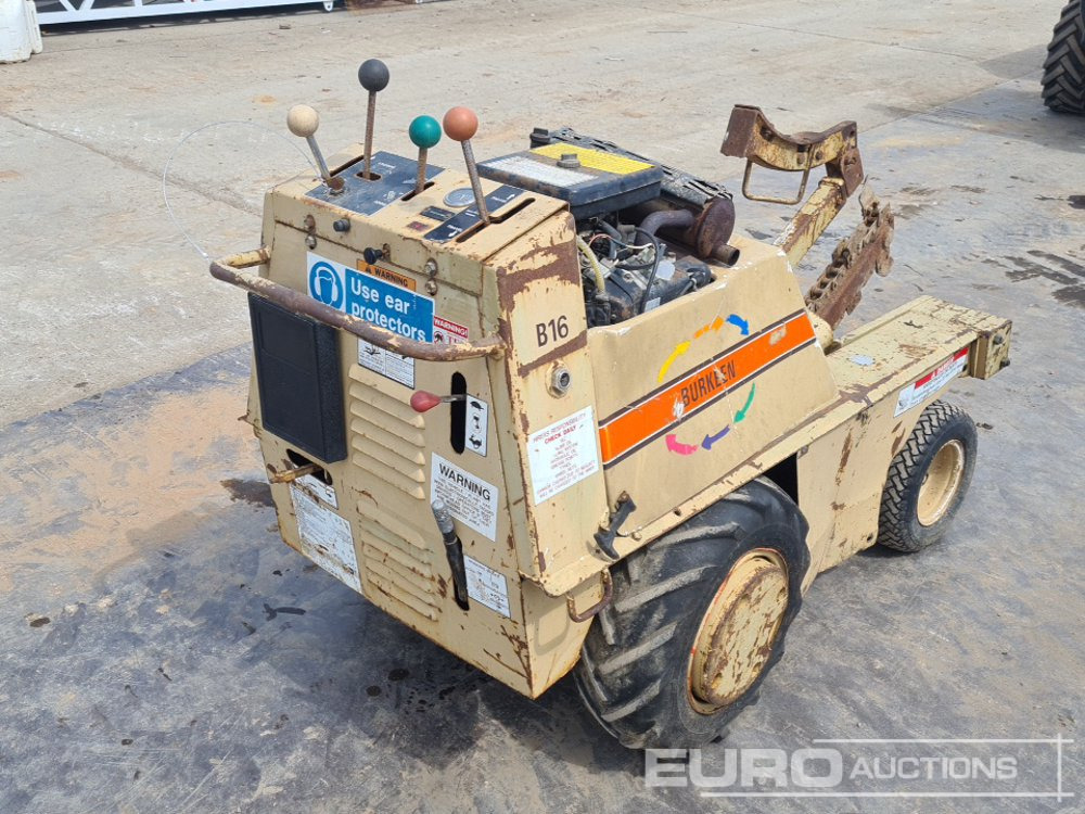 Burkeen Pedestrian Trencher, Petrol Engine - Каналокопател: снимка 5 Burkeen Pedestrian Trencher, Petrol Engine - Каналокопател: снимка 5