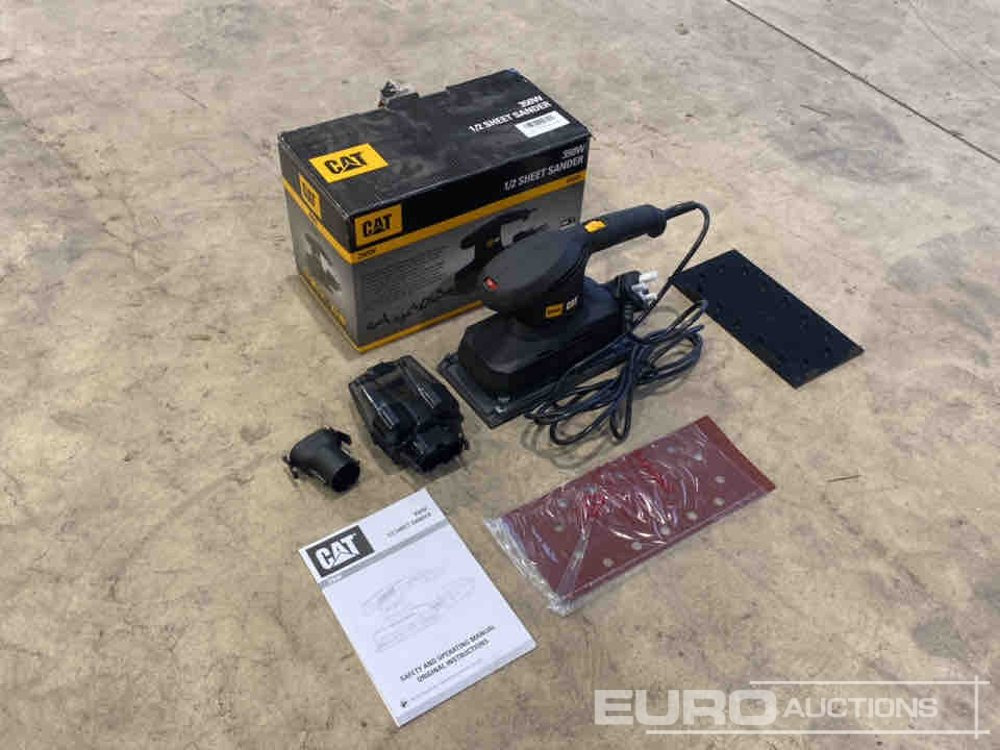 CAT DX44 1/2 Sheet Sander - Строително оборудване: снимка 1 CAT DX44 1/2 Sheet Sander - Строително оборудване: снимка 1