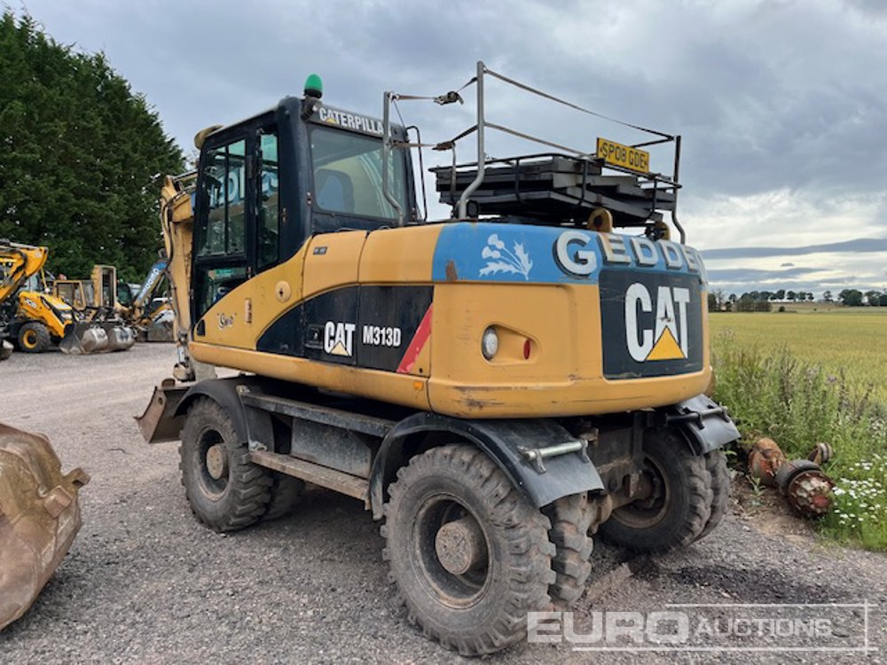 CAT M313D - Колесен багер: снимка 3 CAT M313D - Колесен багер: снимка 3