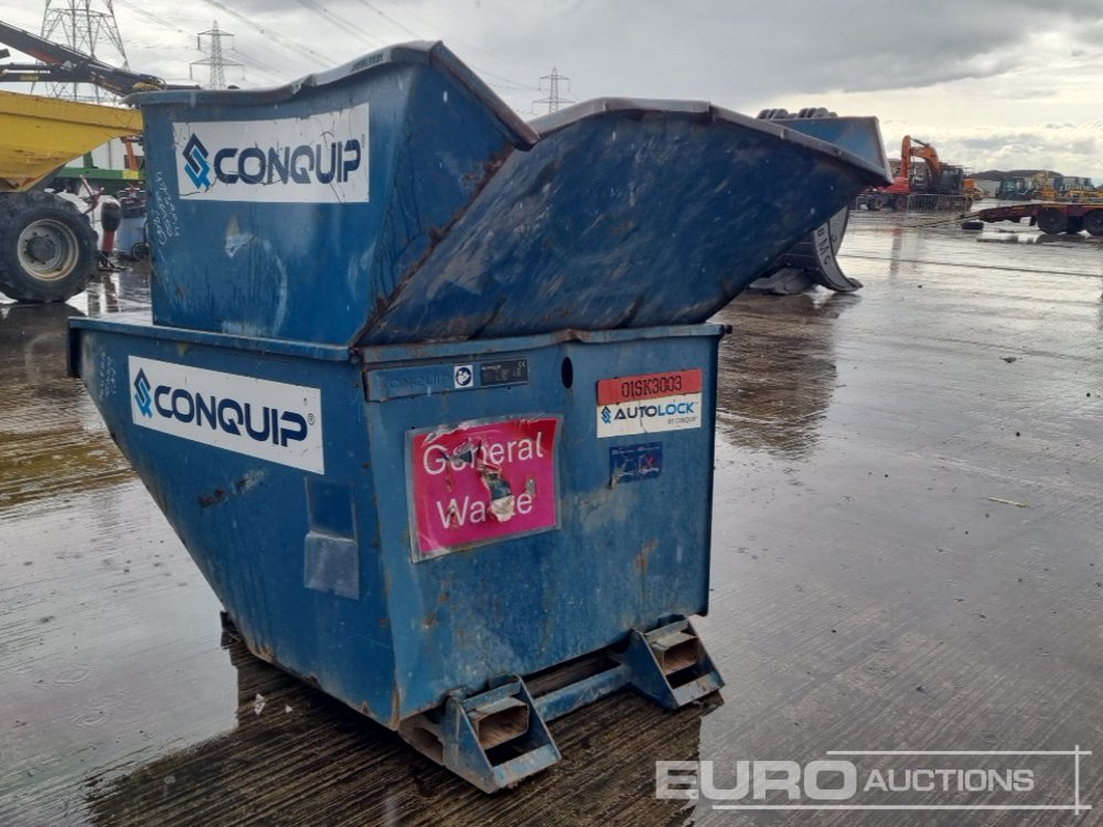 Conquip Skip to suit Forklift (2 of) - Контейнер за мотокар: снимка 3 Conquip Skip to suit Forklift (2 of) - Контейнер за мотокар: снимка 3