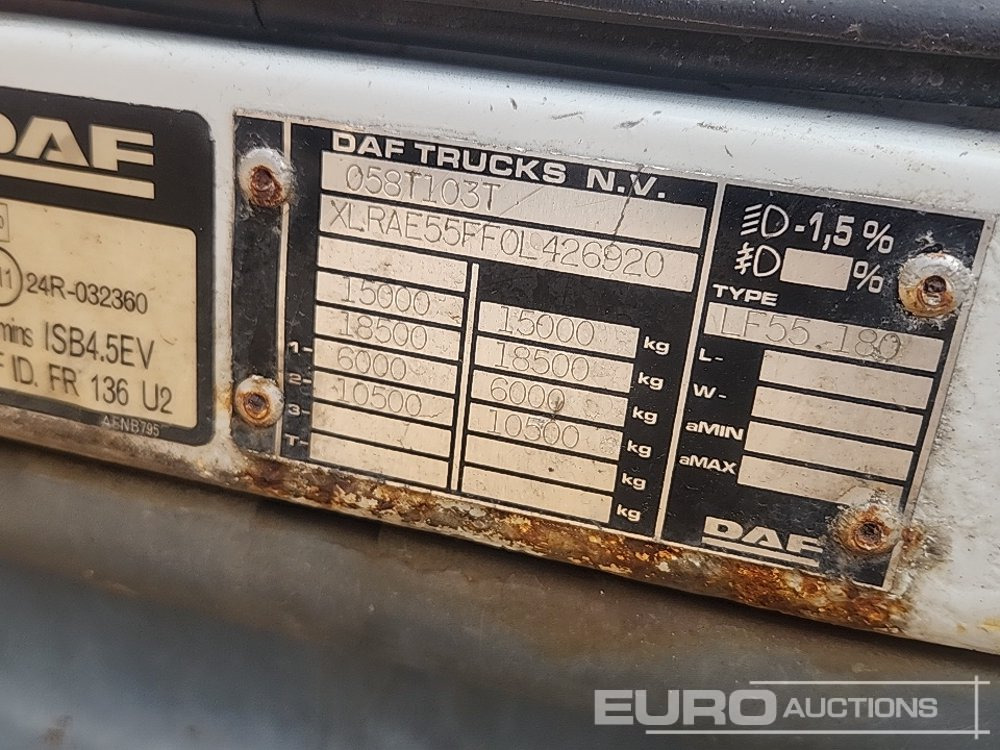Рефрижератор камион DAF LF 55.180: снимка 40