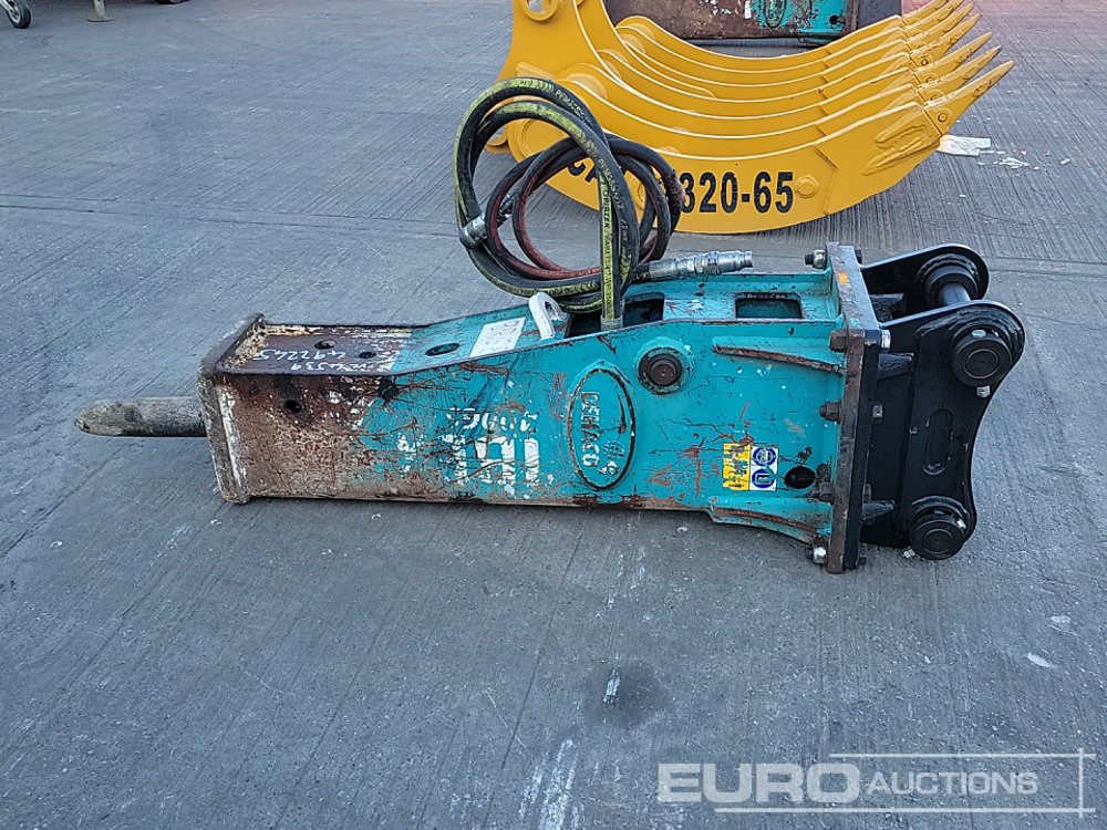 Demaco Hydraulic Breaker 45mm Pin to suit 4-6 Ton Excavator - Хидравличен чук: снимка 2 Demaco Hydraulic Breaker 45mm Pin to suit 4-6 Ton Excavator - Хидравличен чук: снимка 2