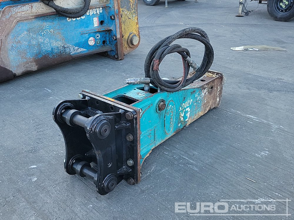Demaco Hydraulic Breaker 45mm Pin to suit 4-6 Ton Excavator - Хидравличен чук: снимка 5 Demaco Hydraulic Breaker 45mm Pin to suit 4-6 Ton Excavator - Хидравличен чук: снимка 5