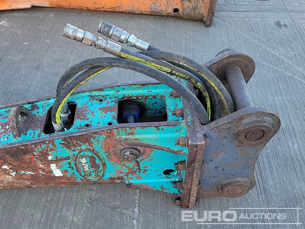 Хидравличен чук Demaco Hydraulic Breaker 65mm Pin to suit 13 Ton Excavator: снимка 17