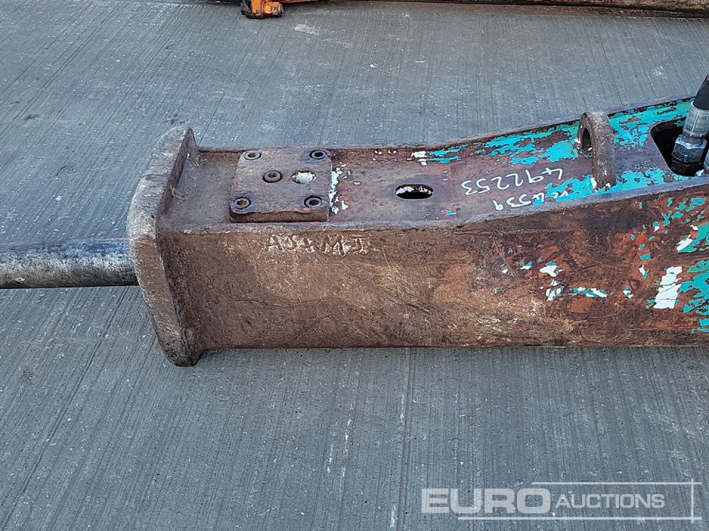 Хидравличен чук Demaco Hydraulic Breaker 65mm Pin to suit 13 Ton Excavator: снимка 12