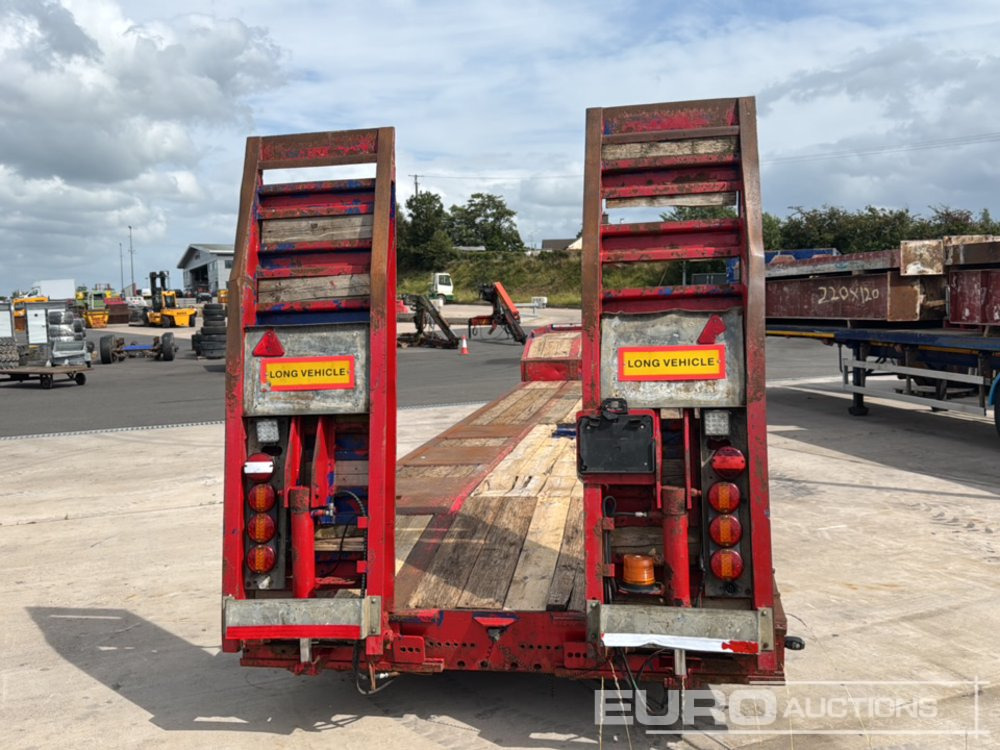 Dennison Tri Axle Stepframe Low Loader Trailer, Hydralic Ramps - Нискорамна площадка полуремарке: снимка 4 Dennison Tri Axle Stepframe Low Loader Trailer, Hydralic Ramps - Нискорамна площадка полуремарке: снимка 4