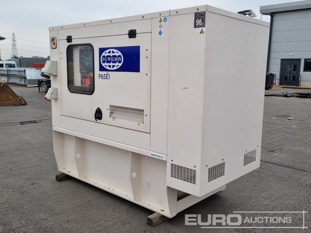 FG Wilson P65E1 - Електрогенератор: снимка 1 FG Wilson P65E1 - Електрогенератор: снимка 1