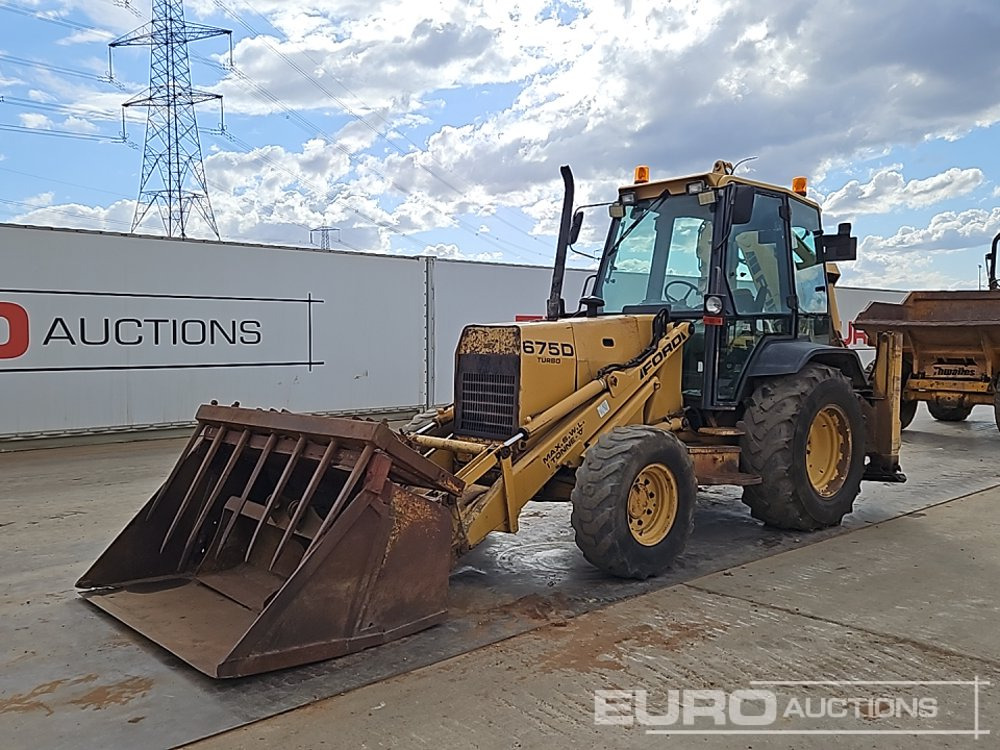 Ford 675D - Багер-товарач: снимка 1 Ford 675D - Багер-товарач: снимка 1