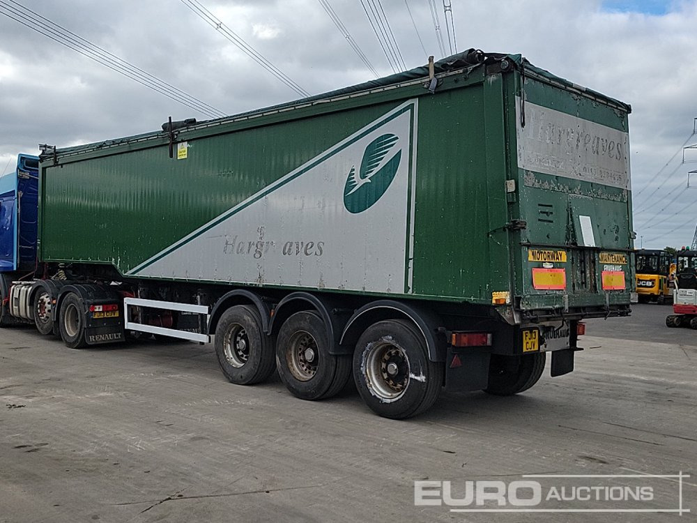 Fruehauf Tri Axle Bulk Tipping Trailer, Easy Sheet - Самосвал полуремарке: снимка 3 Fruehauf Tri Axle Bulk Tipping Trailer, Easy Sheet - Самосвал полуремарке: снимка 3