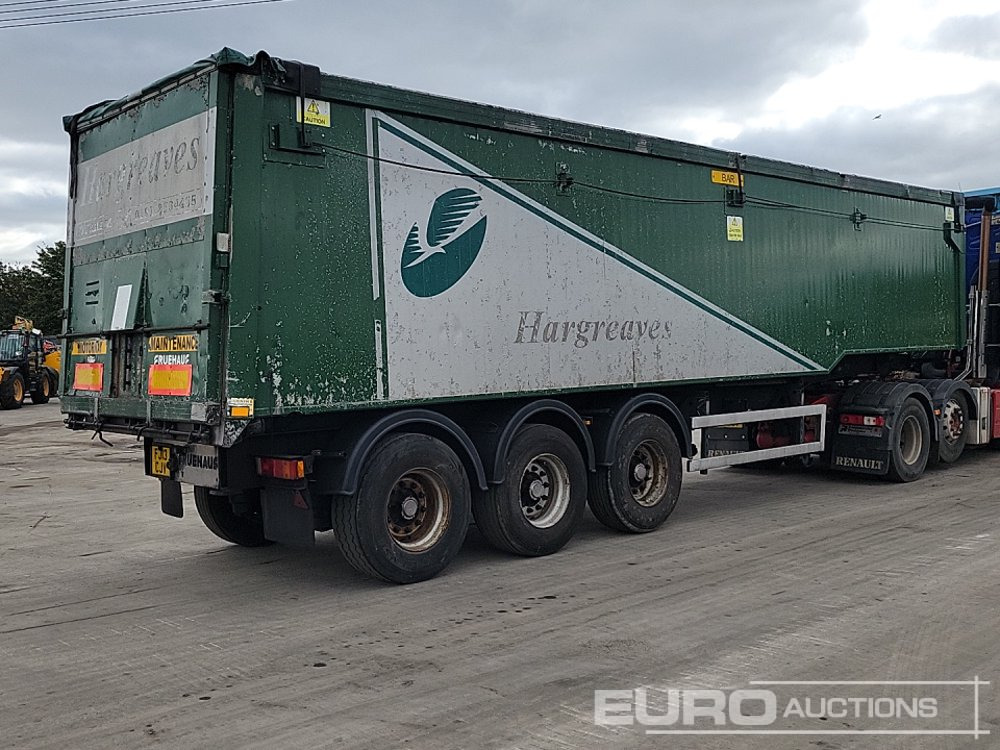Fruehauf Tri Axle Bulk Tipping Trailer, Easy Sheet - Самосвал полуремарке: снимка 5 Fruehauf Tri Axle Bulk Tipping Trailer, Easy Sheet - Самосвал полуремарке: снимка 5