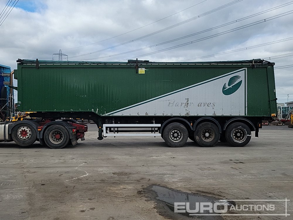 Fruehauf Tri Axle Bulk Tipping Trailer, Easy Sheet - Самосвал полуремарке: снимка 2 Fruehauf Tri Axle Bulk Tipping Trailer, Easy Sheet - Самосвал полуремарке: снимка 2