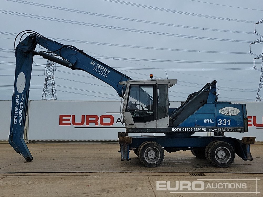 Fuchs MHL331 - Колесен багер: снимка 2 Fuchs MHL331 - Колесен багер: снимка 2