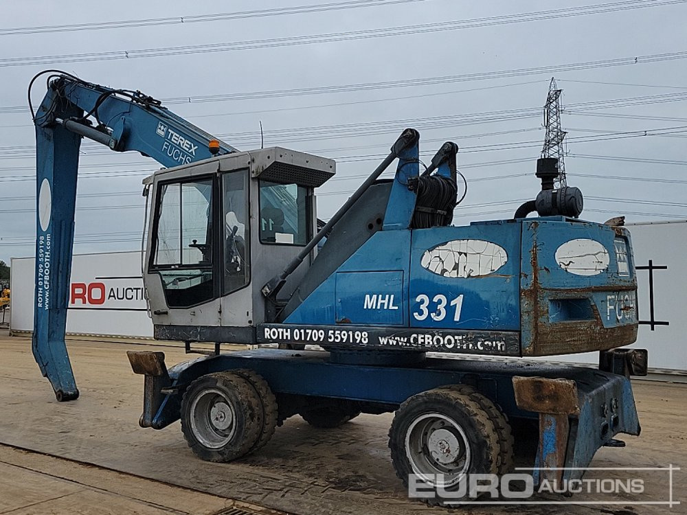 Fuchs MHL331 - Колесен багер: снимка 3 Fuchs MHL331 - Колесен багер: снимка 3