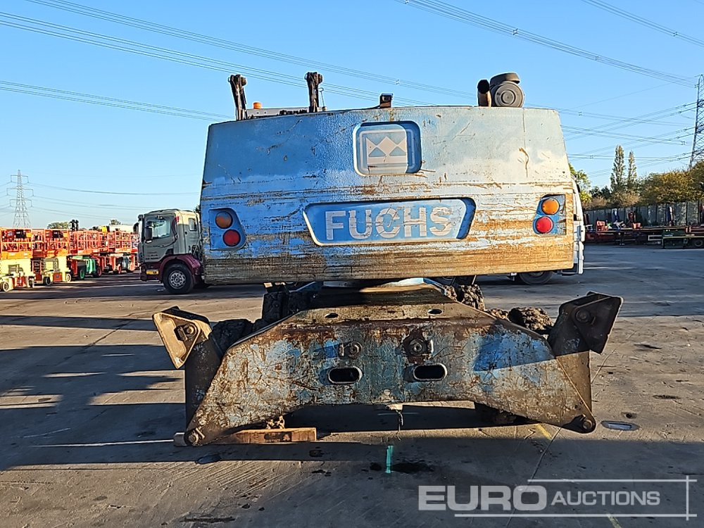 Fuchs MHL350 - Колесен багер: снимка 4 Fuchs MHL350 - Колесен багер: снимка 4