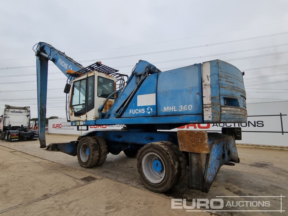 Fuchs MHL360 - Колесен багер: снимка 3 Fuchs MHL360 - Колесен багер: снимка 3