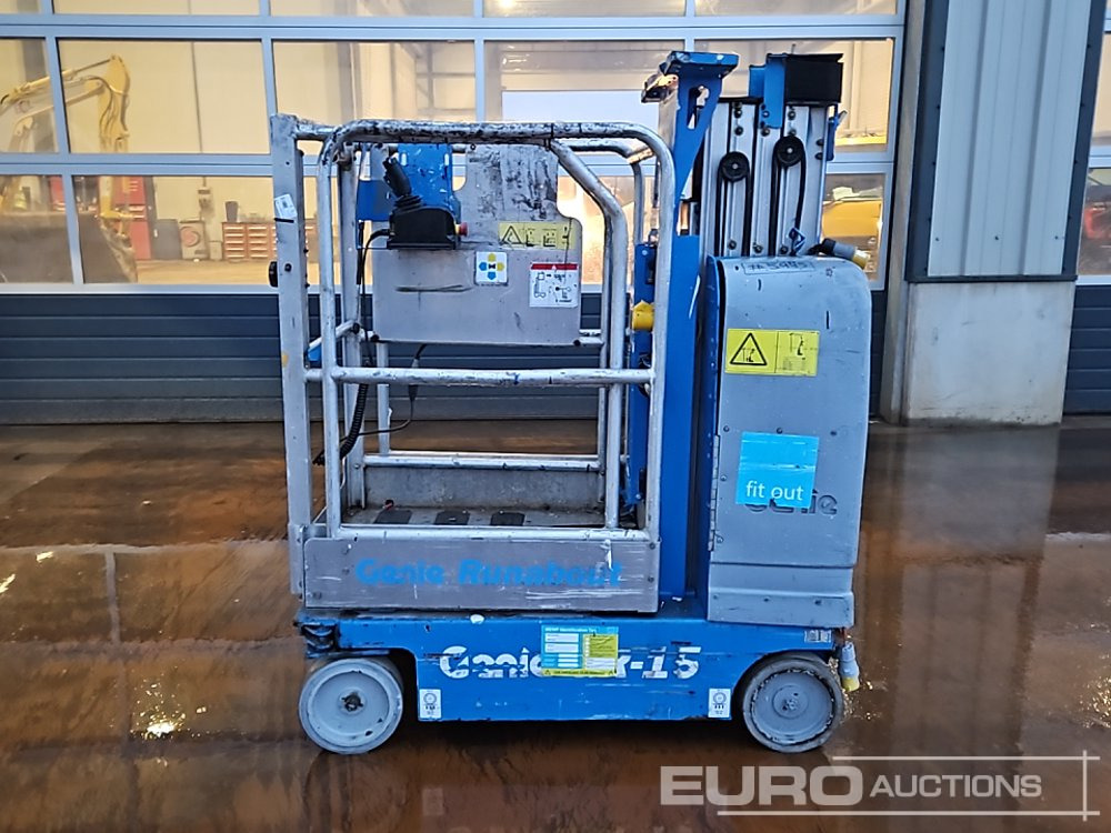 Genie GR-15 - Вертикална работна платформа: снимка 2 Genie GR-15 - Вертикална работна платформа: снимка 2