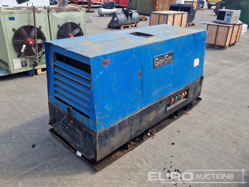 Genset Generator, 4 Cylinder Engine - Електрогенератор: снимка 1 Genset Generator, 4 Cylinder Engine - Електрогенератор: снимка 1