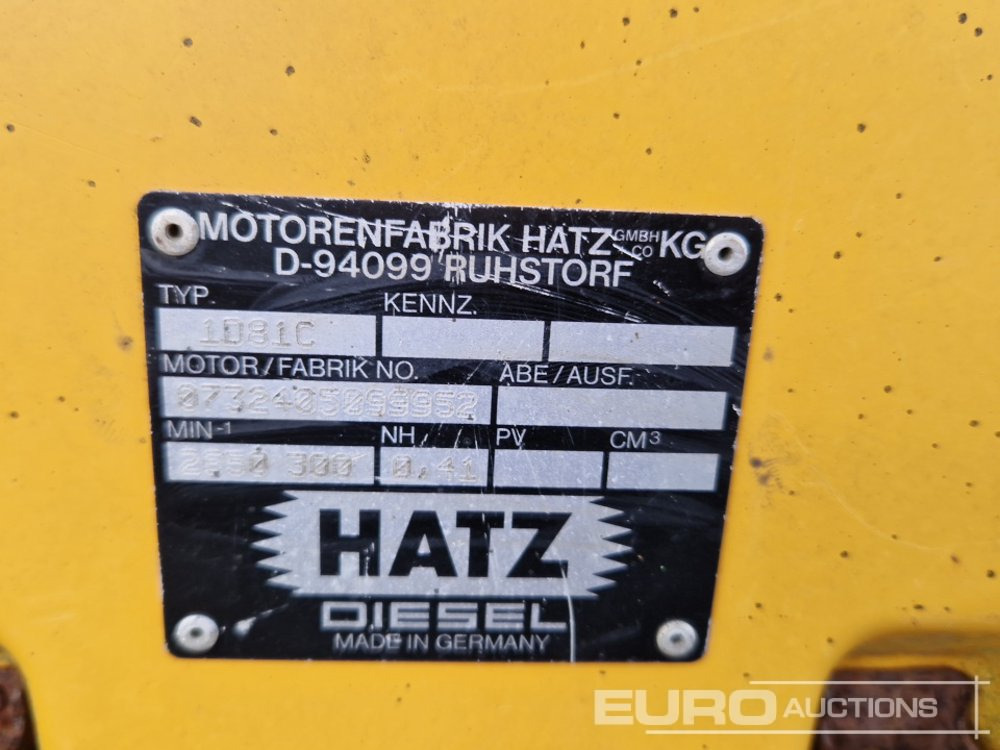 Водна помпа Hilta 4" Single Axle Water Pump, Hatz Engine: снимка 23