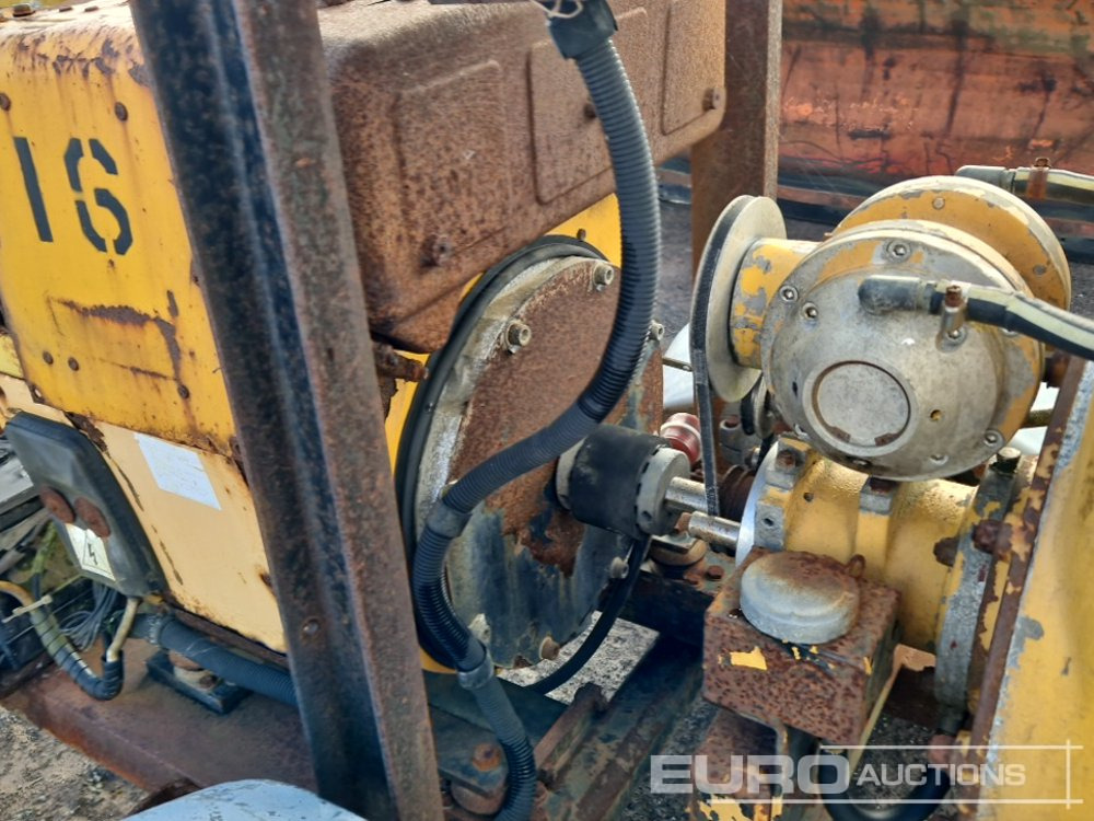 Водна помпа Hilta 4" Single Axle Water Pump, Hatz Engine: снимка 14