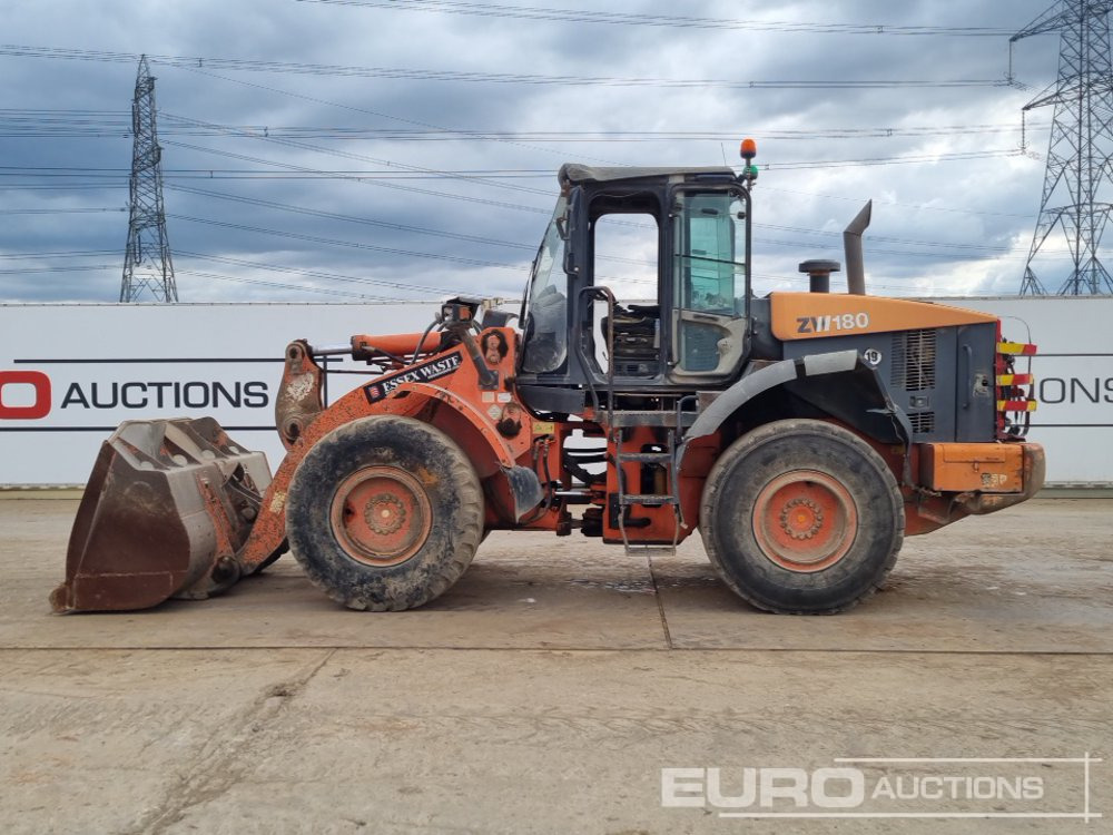 Hitachi ZW180 - Колесен товарач: снимка 2 Hitachi ZW180 - Колесен товарач: снимка 2