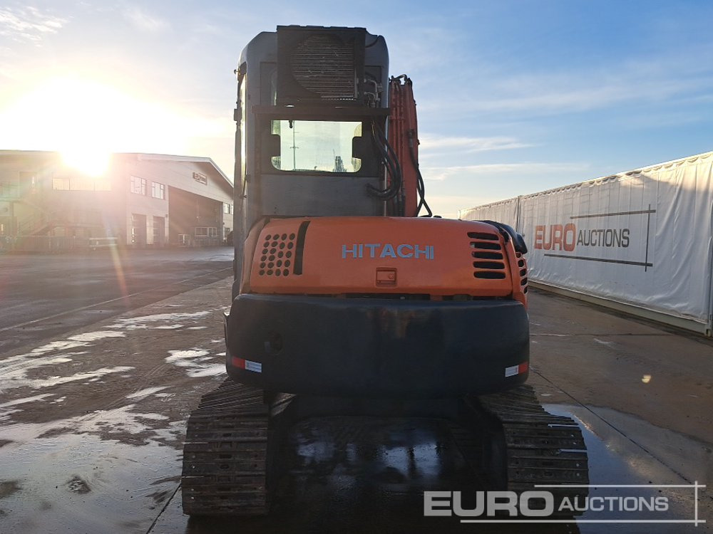 Hitachi ZX55UR - Мини багер: снимка 4 Hitachi ZX55UR - Мини багер: снимка 4