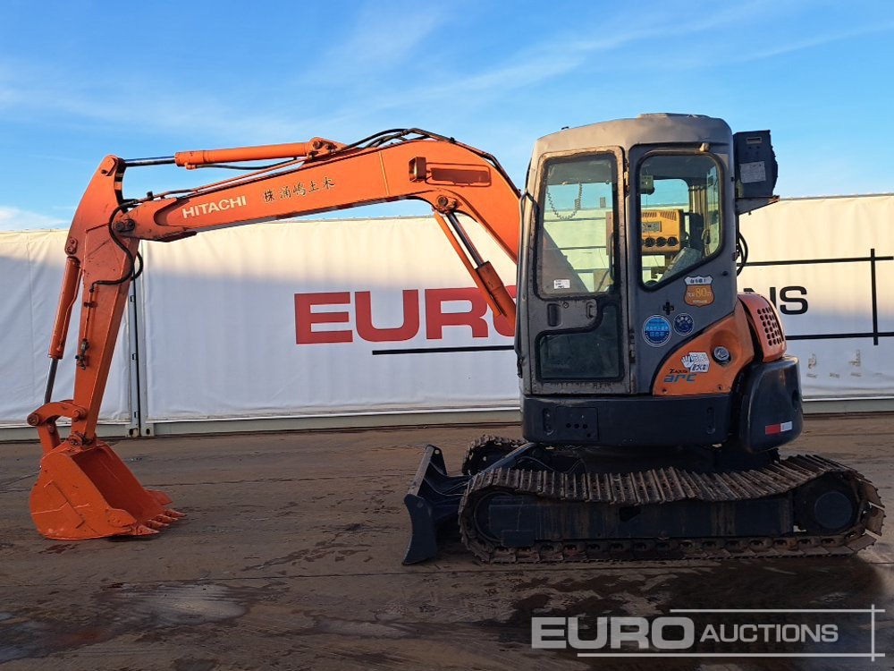 Hitachi ZX55UR - Мини багер: снимка 2 Hitachi ZX55UR - Мини багер: снимка 2