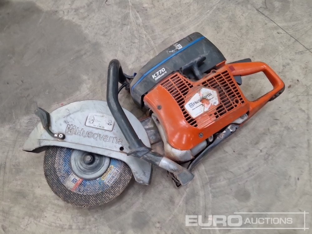Husqvarna K770 - Техника за слагане на асфалт: снимка 1 Husqvarna K770 - Техника за слагане на асфалт: снимка 1