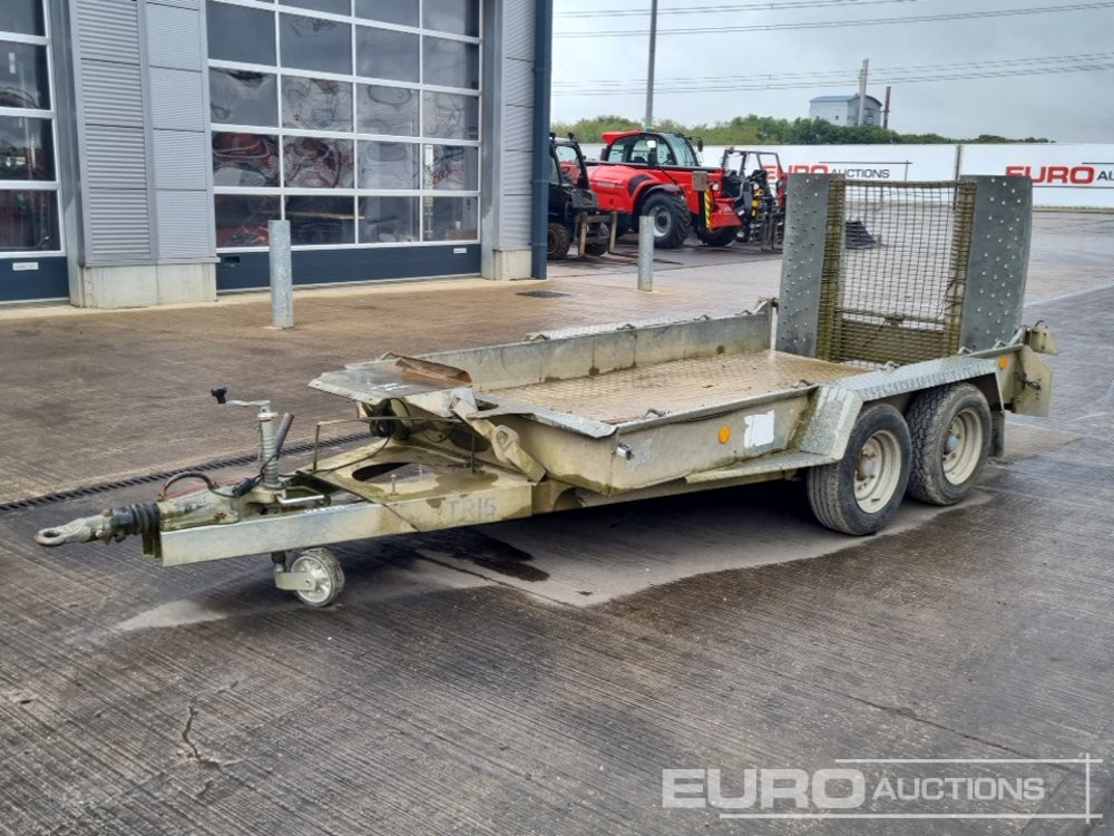 Ifor Williams 2HB GH1054BT - Ремарке за строителна техника: снимка 1 Ifor Williams 2HB GH1054BT - Ремарке за строителна техника: снимка 1