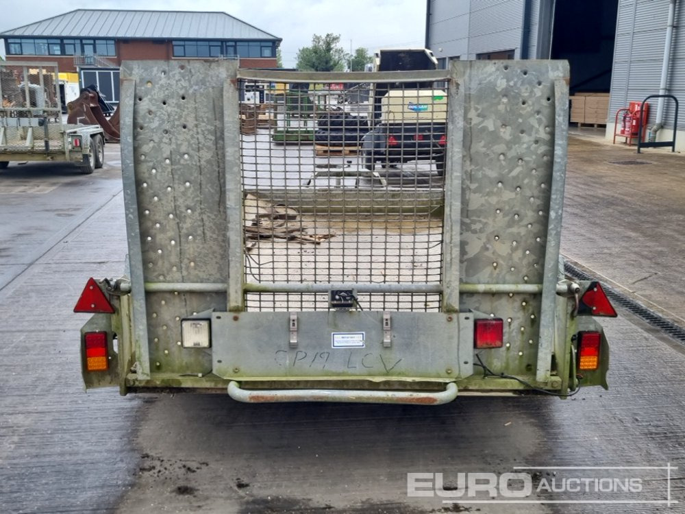 Ifor Williams 2HB GH1054BT - Ремарке за строителна техника: снимка 4 Ifor Williams 2HB GH1054BT - Ремарке за строителна техника: снимка 4