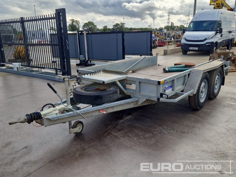 Ifor Williams 3.5 Ton - Ремарке за строителна техника: снимка 1 Ifor Williams 3.5 Ton - Ремарке за строителна техника: снимка 1