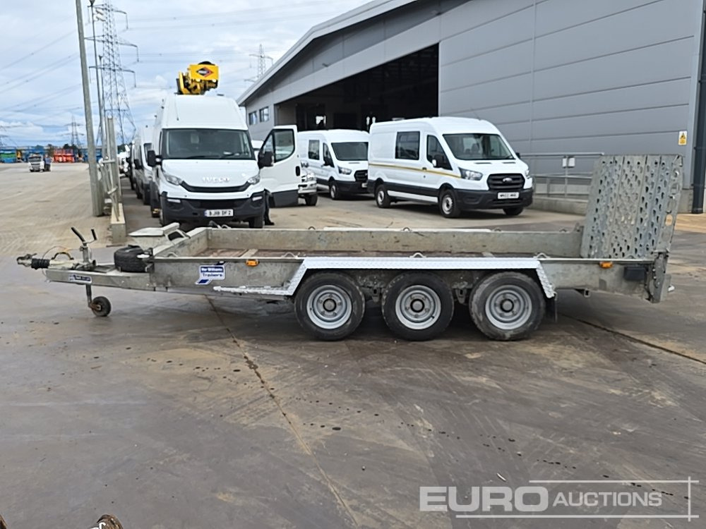 Ifor Williams GH146BT-3 - Ремарке за строителна техника: снимка 2 Ifor Williams GH146BT-3 - Ремарке за строителна техника: снимка 2