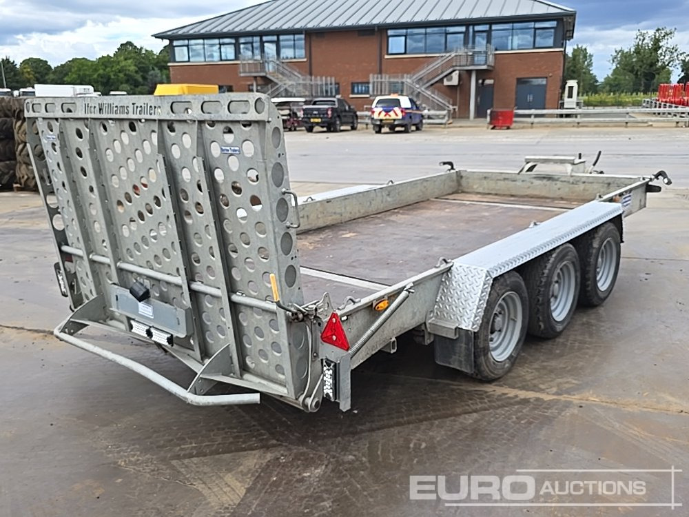 Ifor Williams GH146BT-3 - Ремарке за строителна техника: снимка 5 Ifor Williams GH146BT-3 - Ремарке за строителна техника: снимка 5