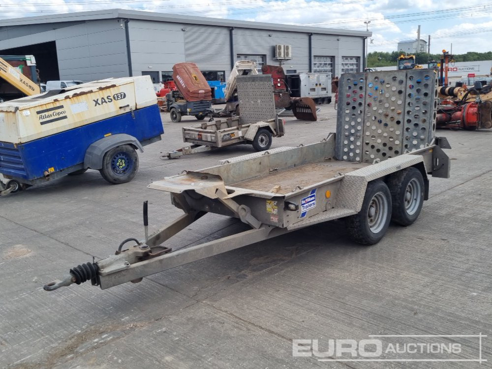 Ifor Williams GH94BT - Ремарке за строителна техника: снимка 1 Ifor Williams GH94BT - Ремарке за строителна техника: снимка 1