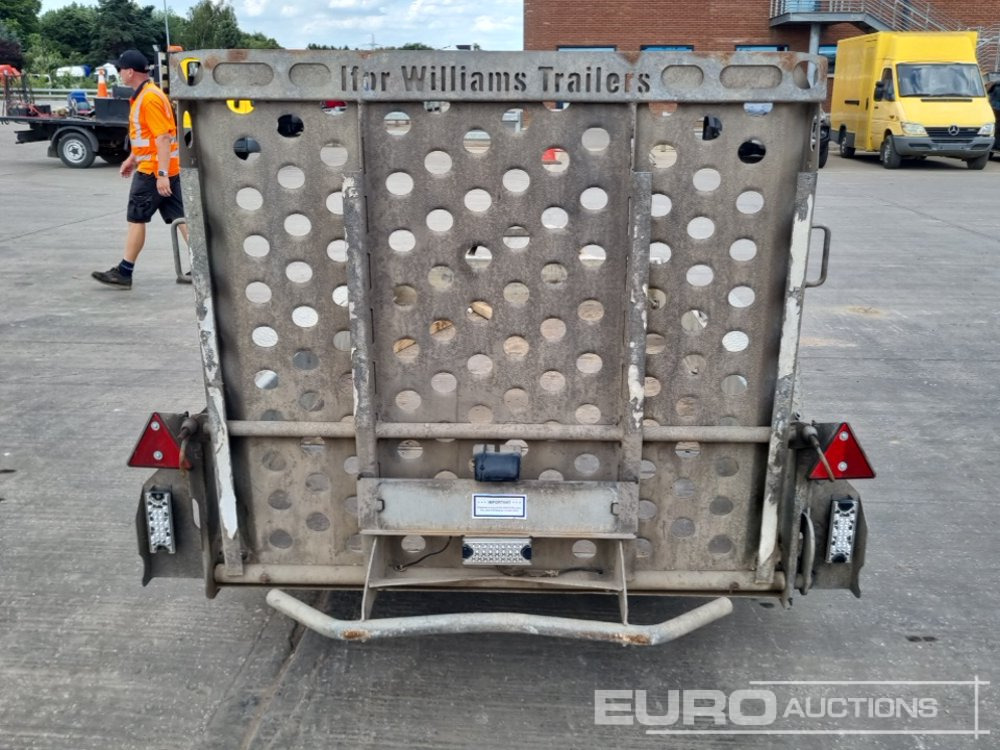 Ifor Williams GH94BT - Ремарке за строителна техника: снимка 4 Ifor Williams GH94BT - Ремарке за строителна техника: снимка 4
