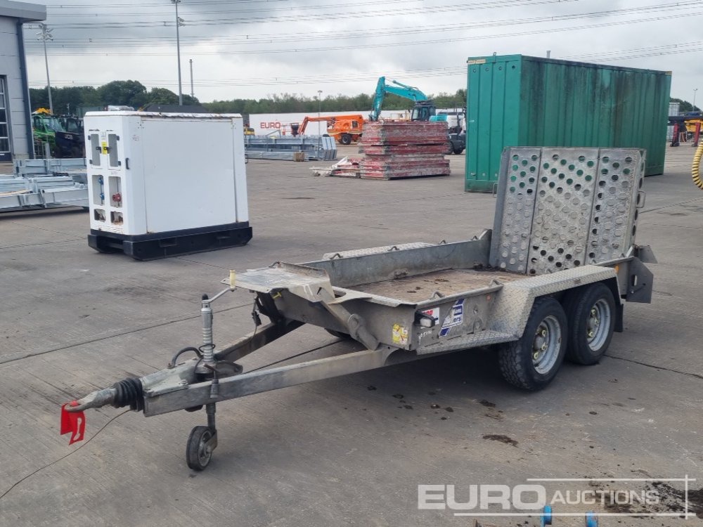 Ifor Williams GH94BT - Ремарке за строителна техника: снимка 1 Ifor Williams GH94BT - Ремарке за строителна техника: снимка 1