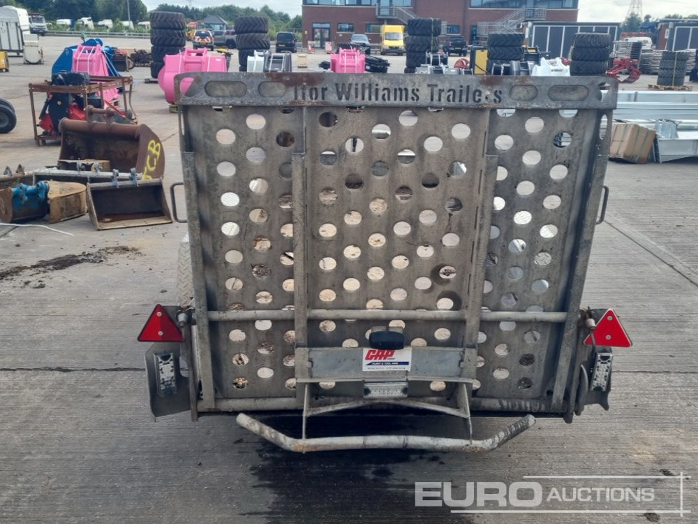 Ifor Williams GH94BT - Ремарке за строителна техника: снимка 4 Ifor Williams GH94BT - Ремарке за строителна техника: снимка 4