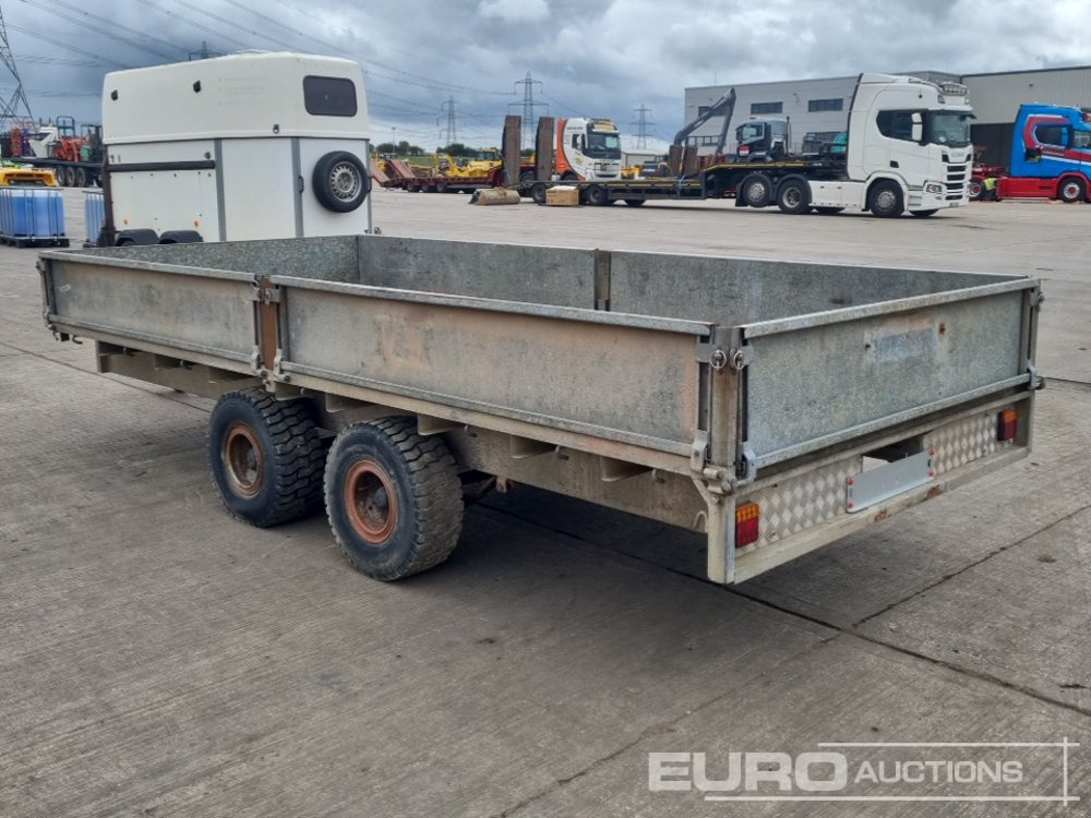 Ifor Williams LL146G 3.5 Ton Twin Axle Drop Side Plant Trailer - Ремарке за строителна техника: снимка 3 Ifor Williams LL146G 3.5 Ton Twin Axle Drop Side Plant Trailer - Ремарке за строителна техника: снимка 3