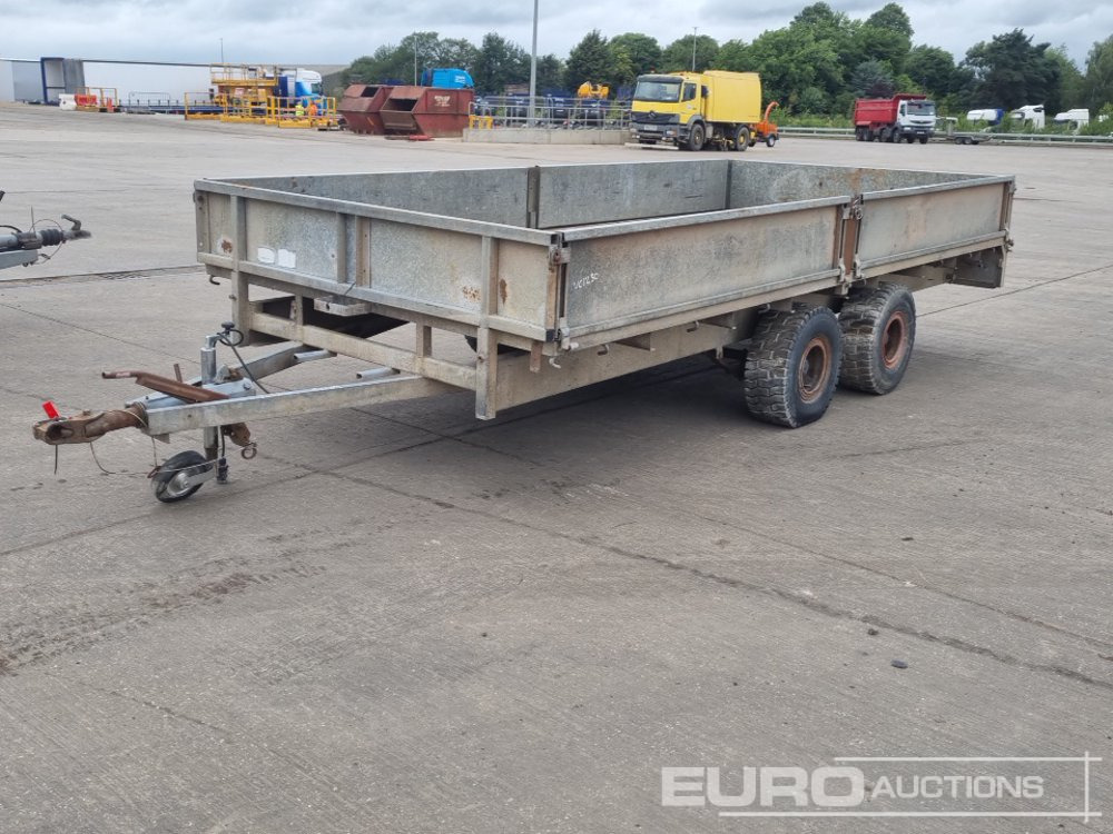 Ifor Williams LL146G 3.5 Ton Twin Axle Drop Side Plant Trailer - Ремарке за строителна техника: снимка 1 Ifor Williams LL146G 3.5 Ton Twin Axle Drop Side Plant Trailer - Ремарке за строителна техника: снимка 1
