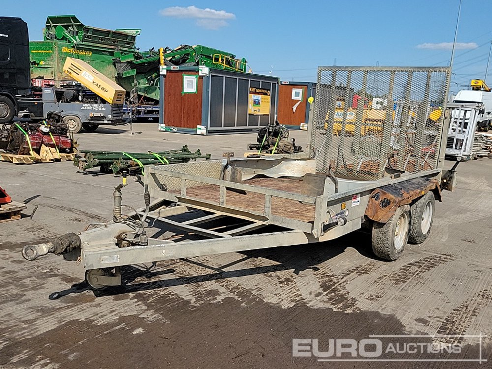 Indespension 3.5 Ton - Ремарке за строителна техника: снимка 1 Indespension 3.5 Ton - Ремарке за строителна техника: снимка 1