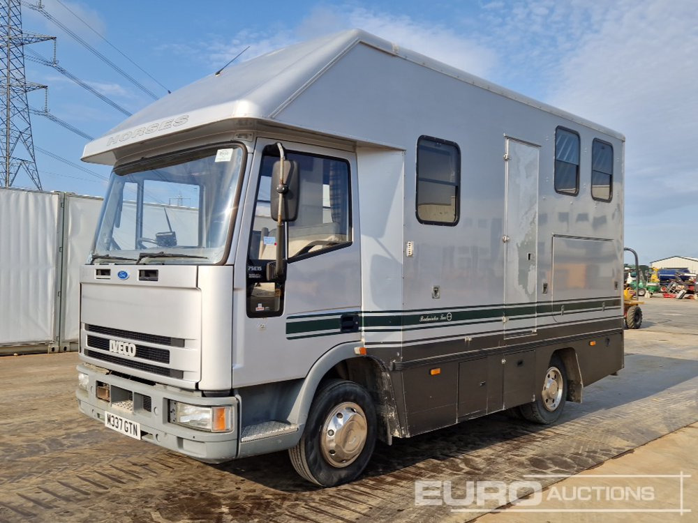 Iveco Ford 75E15K - За превоз на животни камион: снимка 1 Iveco Ford 75E15K - За превоз на животни камион: снимка 1