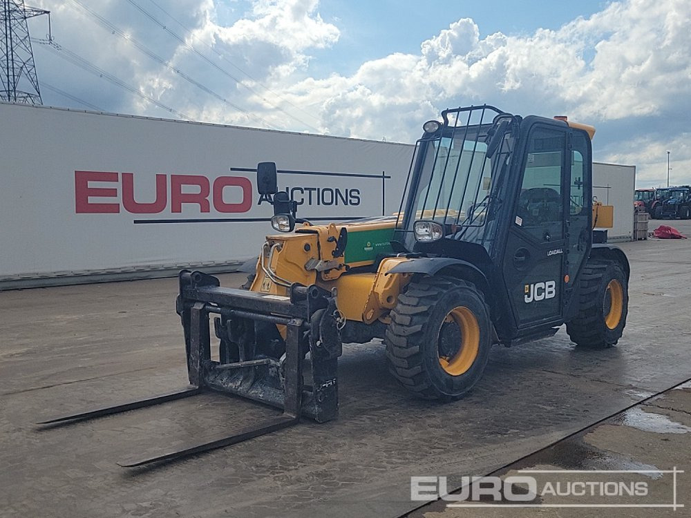 JCB 525-60 Hi Viz - Телескопичен товарач: снимка 1 JCB 525-60 Hi Viz - Телескопичен товарач: снимка 1